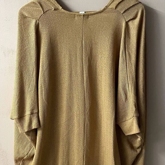 14th & Union Tan Open Front LightWeight Cardigan Size XS EUC - Picture 10 of 12